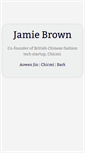 Mobile Screenshot of jamiembrown.com